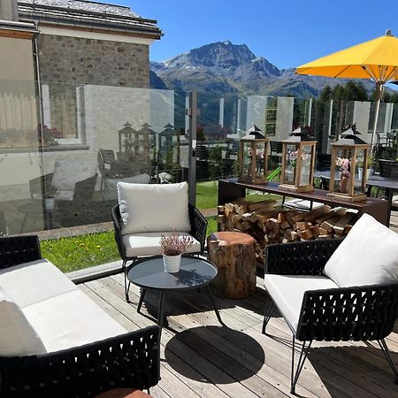 Berghotel Randolins St. Moritz Exterior foto