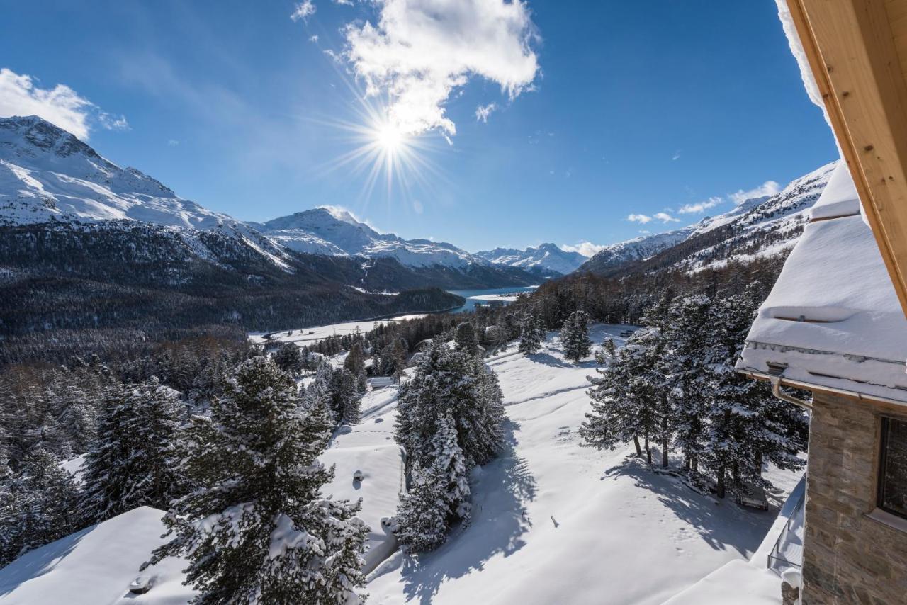 Berghotel Randolins St. Moritz Exterior foto