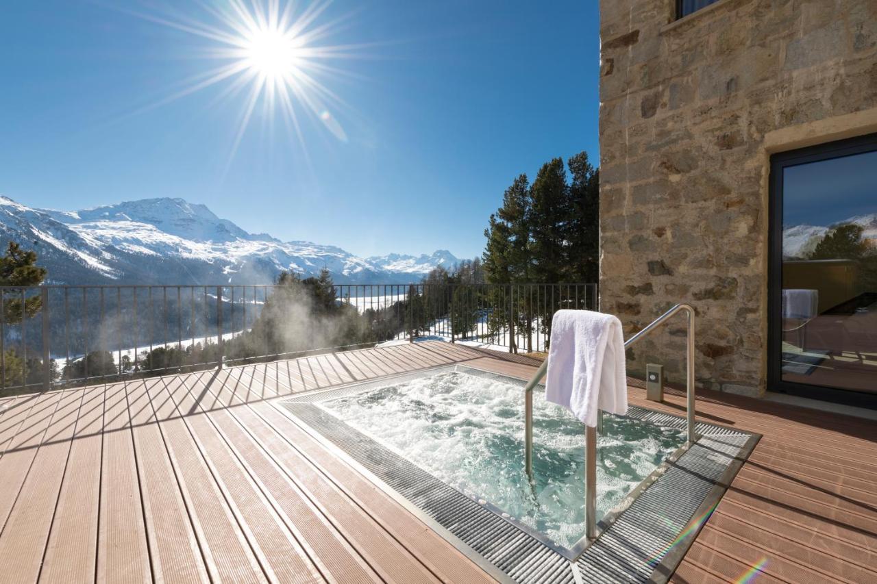 Berghotel Randolins St. Moritz Exterior foto