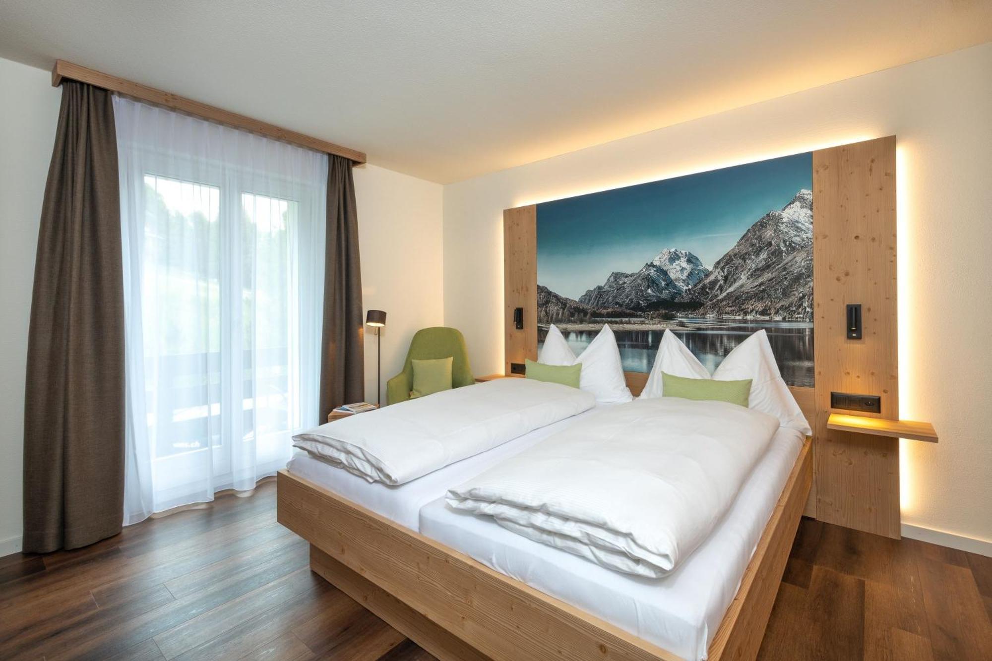 Berghotel Randolins St. Moritz Exterior foto