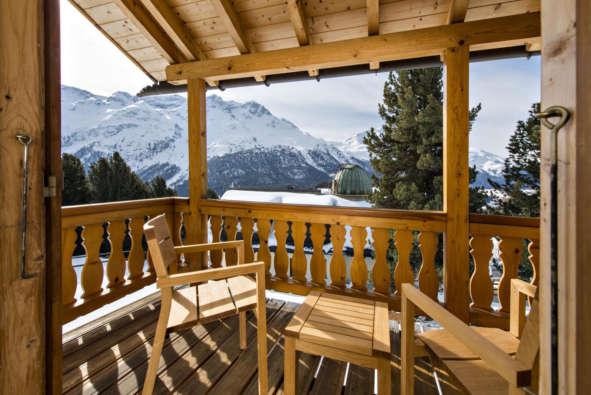 Berghotel Randolins St. Moritz Zimmer foto