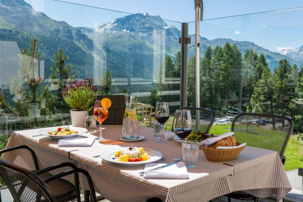 Berghotel Randolins St. Moritz Exterior foto